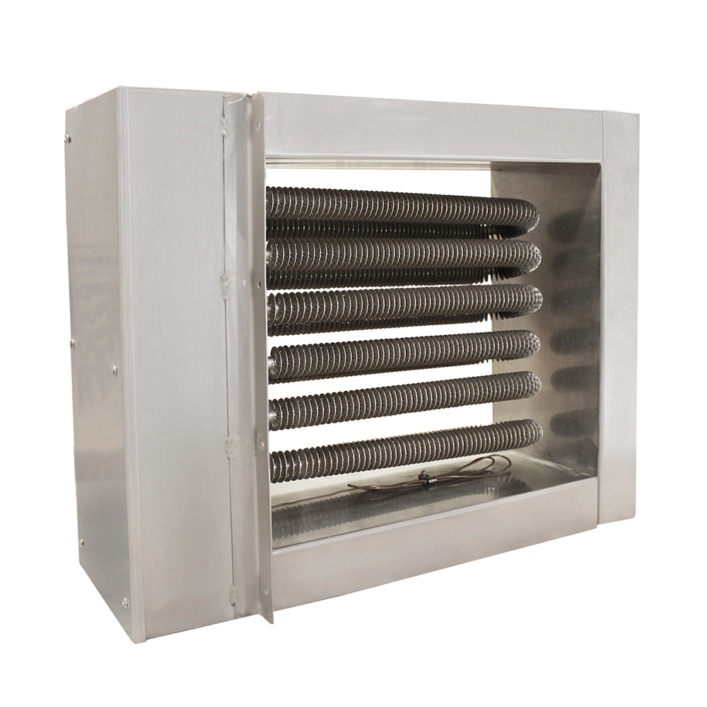 Low Wind Resistance Air Duct Heater