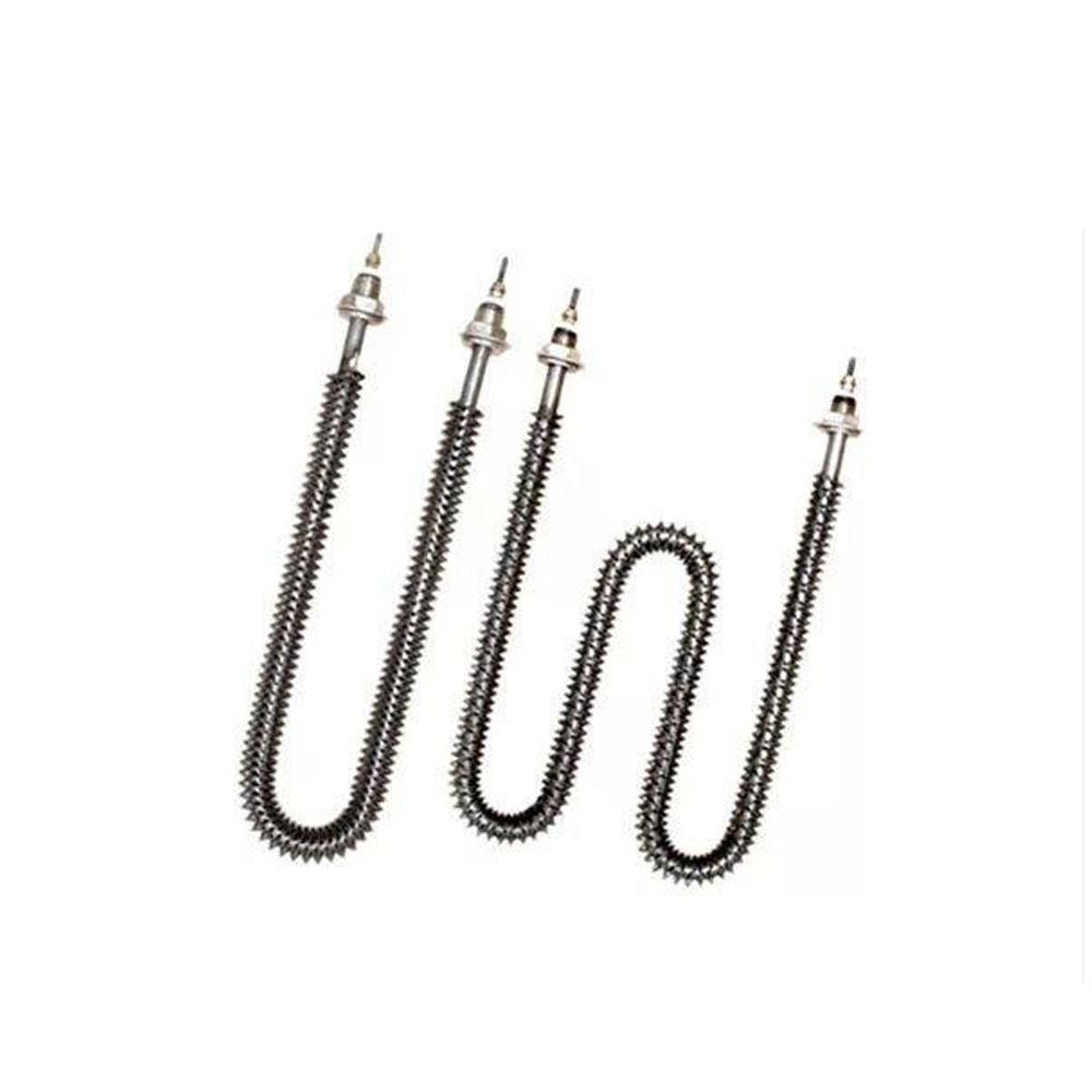 Ribbed Tubular Heating Element with Electro Galvanized Steel Fins